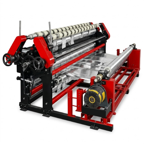 Semi Drum Type Metalized Film Slitting Machine