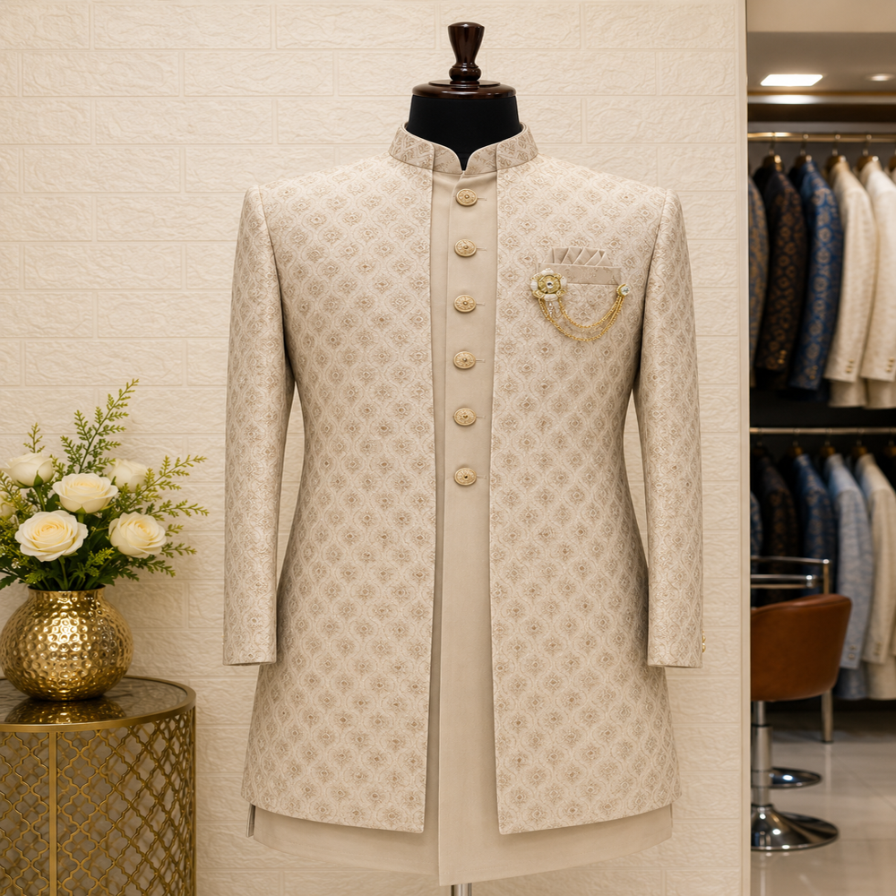 Premium Men'S Printed Indo Western Suits - Gender: Mens