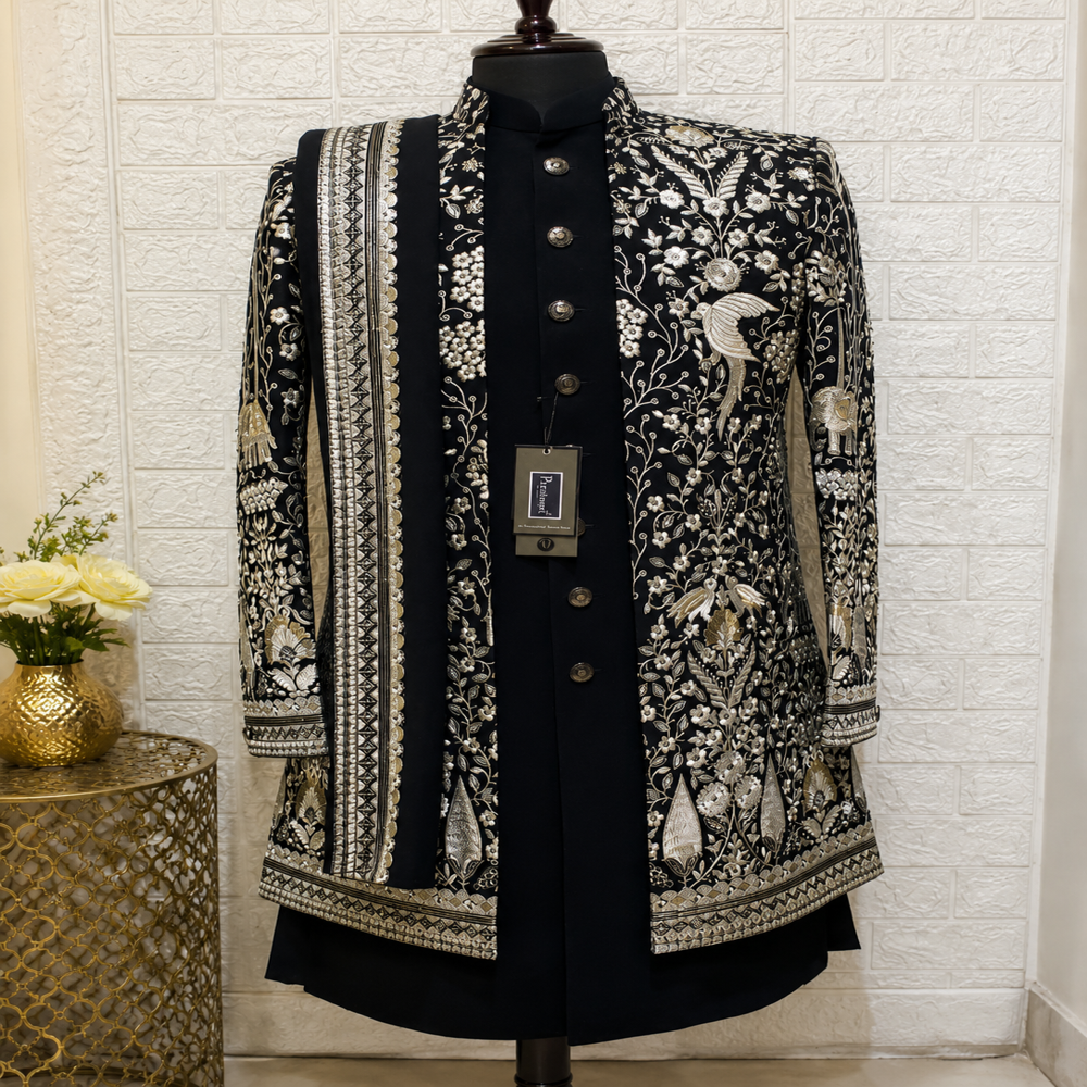 Premiums Men's Indo Western suits With Dupatta