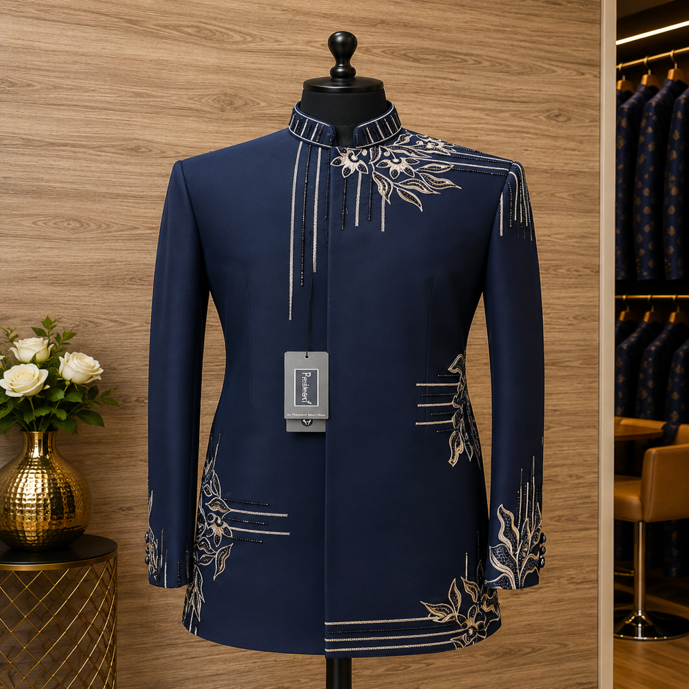 Men'S Embroidered Jodhpuri Suit For Wedding & Festive Wear - Gender: Mens