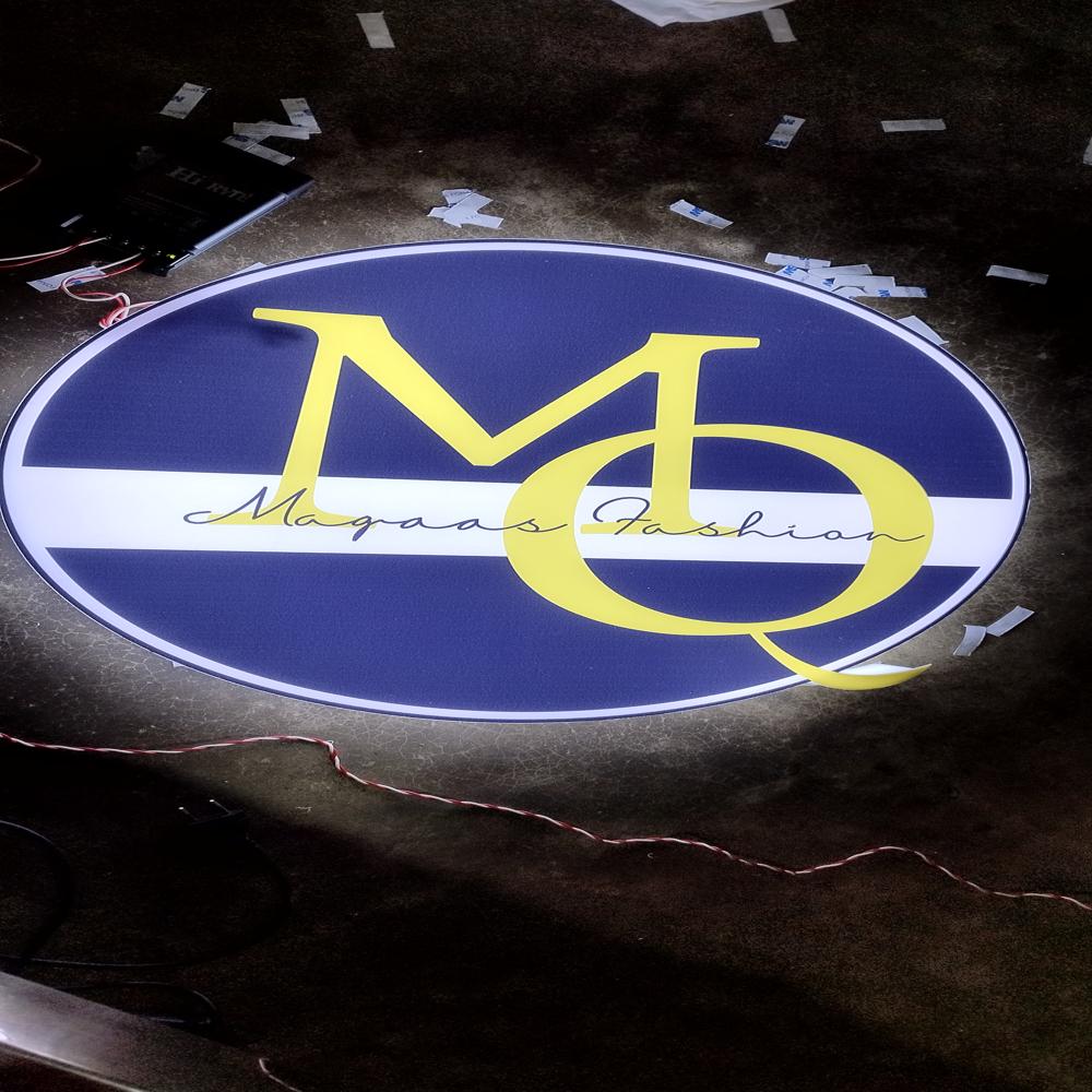 Acrylic logo