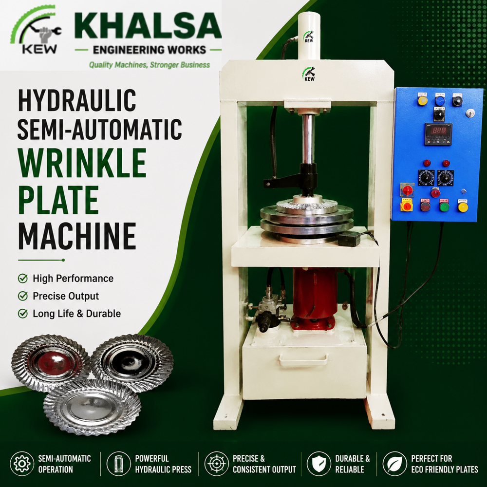 wrinkle paper plate machine