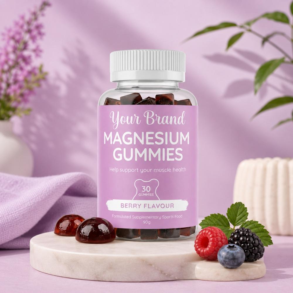 Magnesium Gummies for Relaxation & Muscle Support