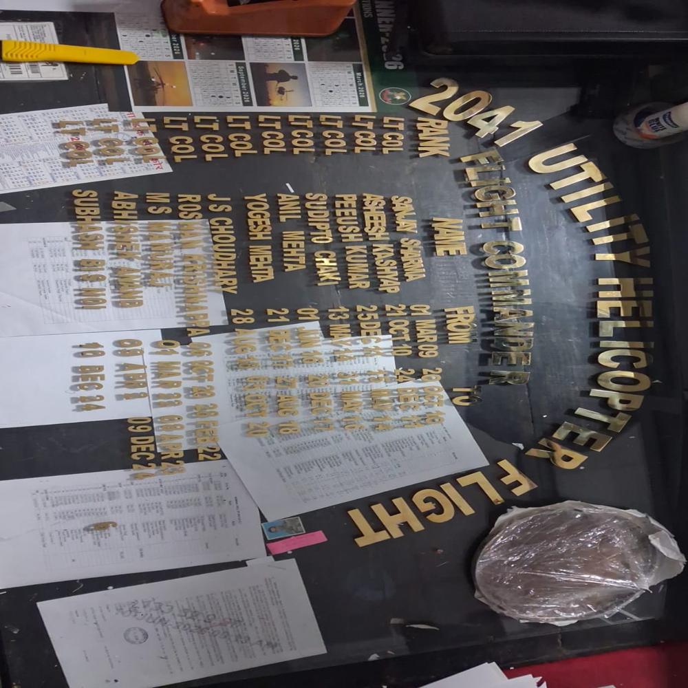 Brass Letters