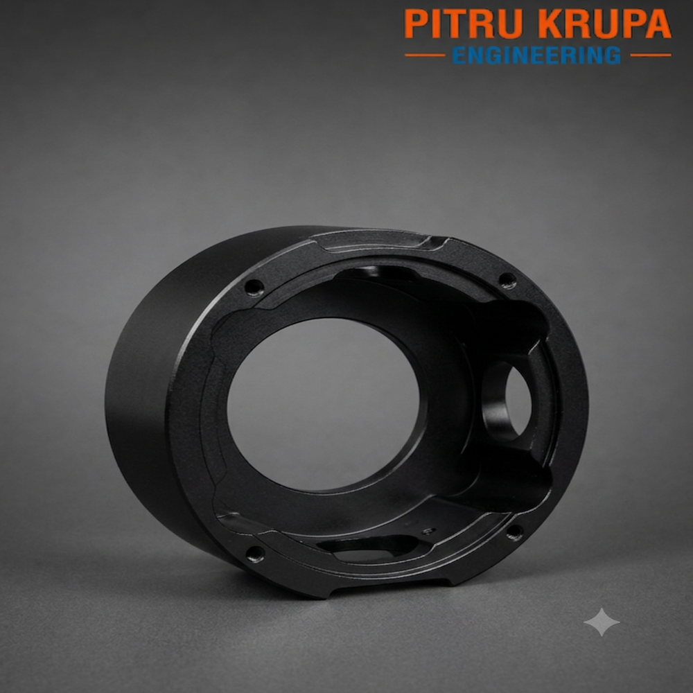 precision CNC machined component