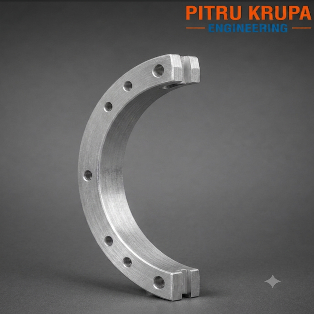 Semi-Circular CNC Machined Segment