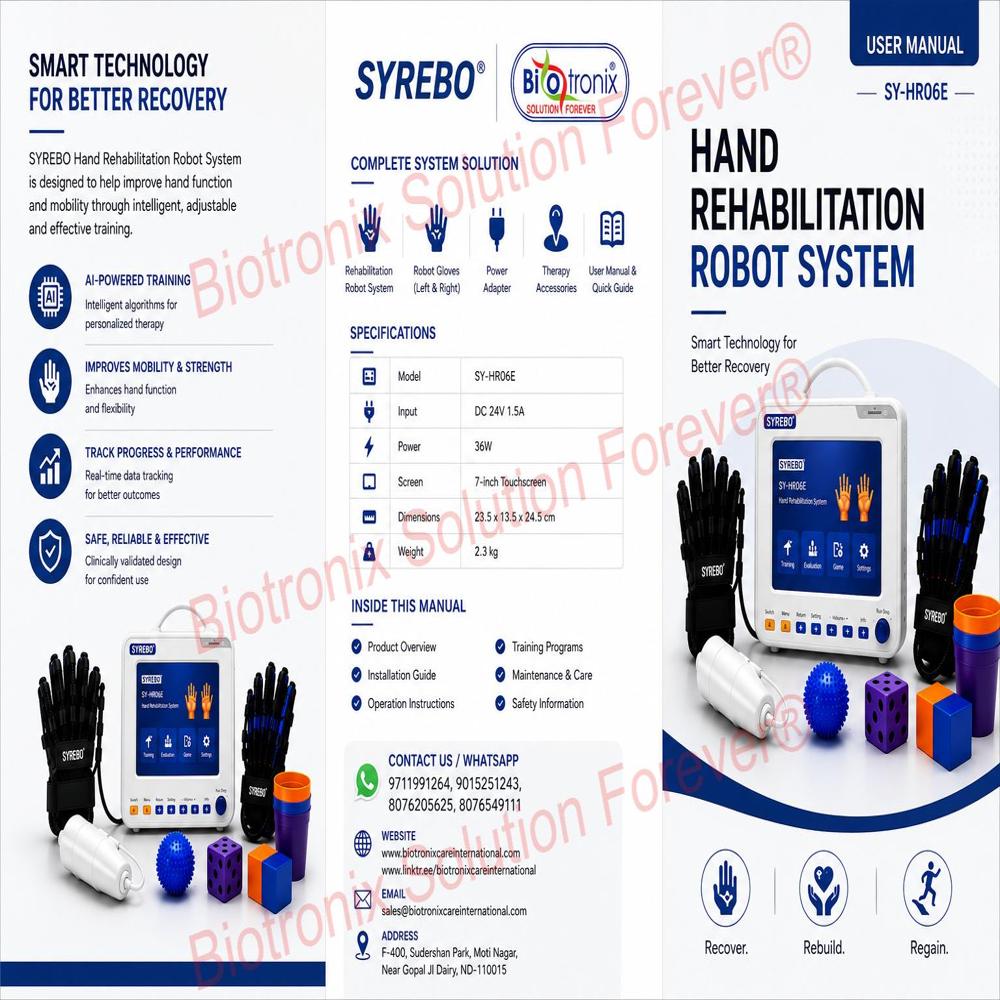 SYREBO C12 Hand Coordination Rehabilitation System