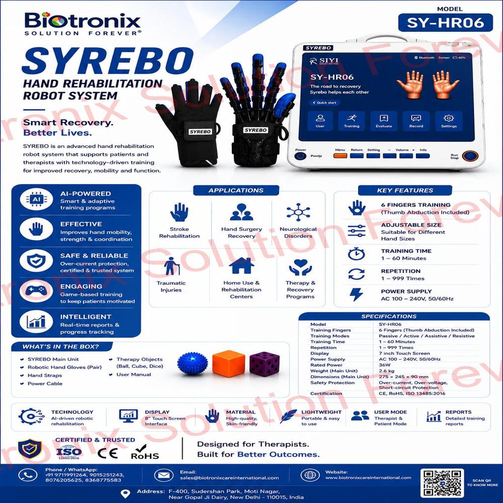 SYREBO C12 Hand Coordination Rehabilitation System
