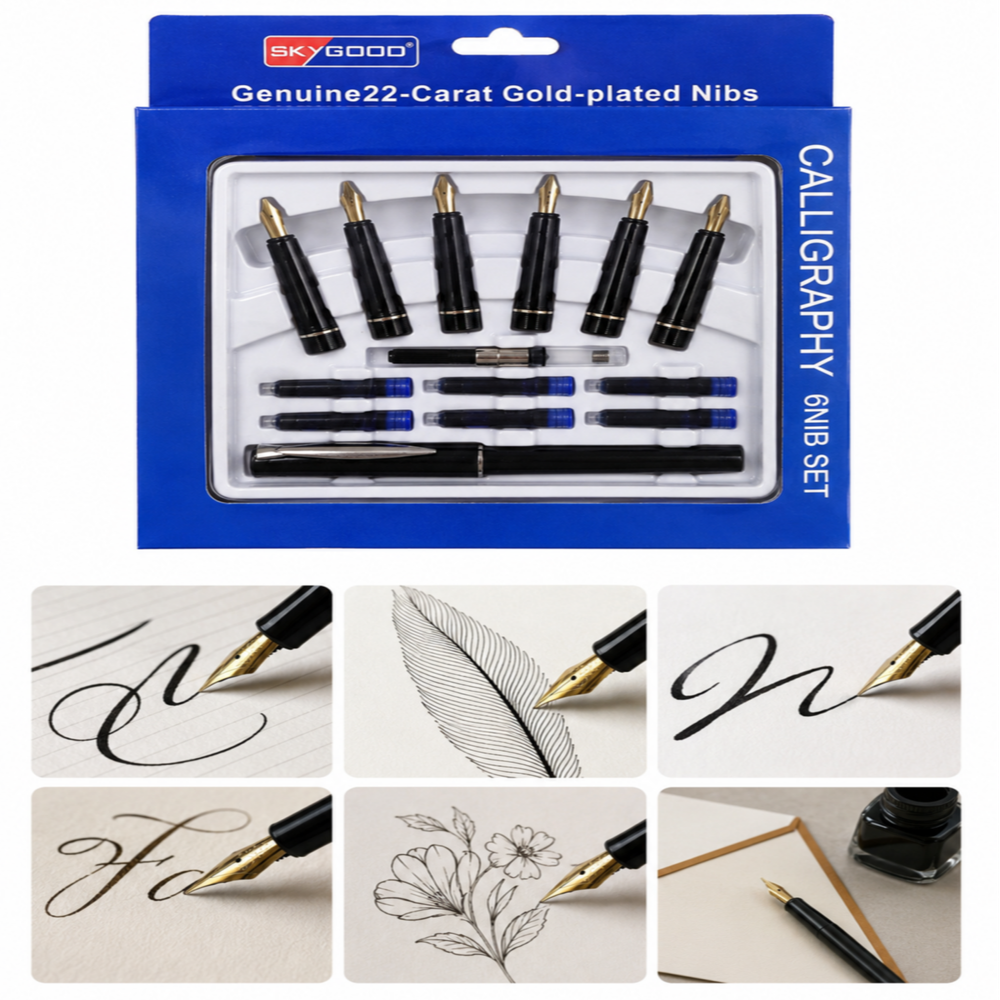 Calligraphy 6 Nib Set
