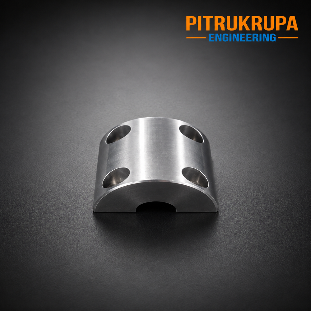 CNC Machined Split Pillow Block Bearing Cap