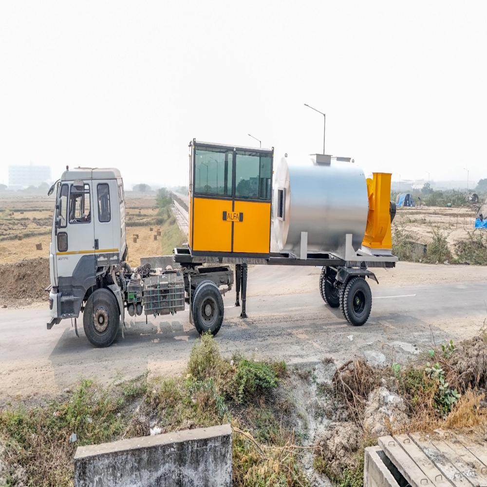 Mobile Asphalt Drum Mix Plant