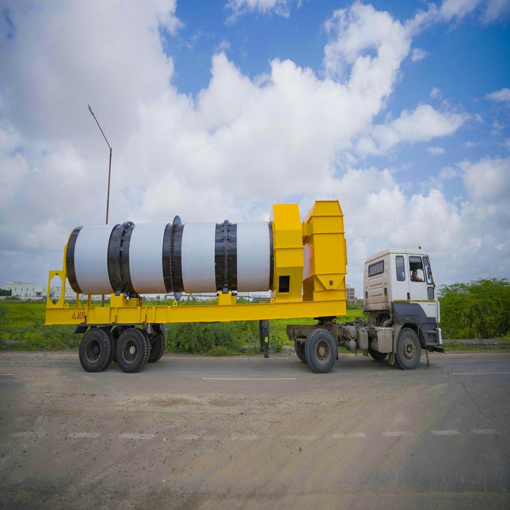 Mobile Asphalt Drum Mix Plant