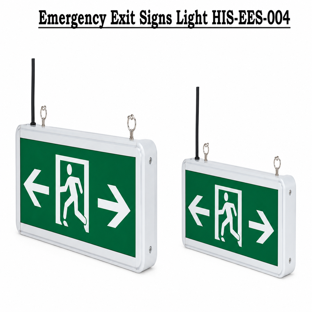 Green Emergency Exit Light (HIS-EES-004)