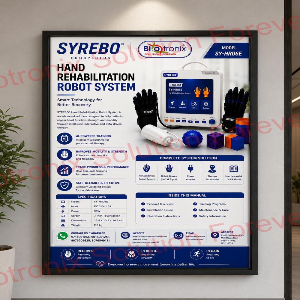 SYREBO C12 Advanced Motor Recovery Hand Robot