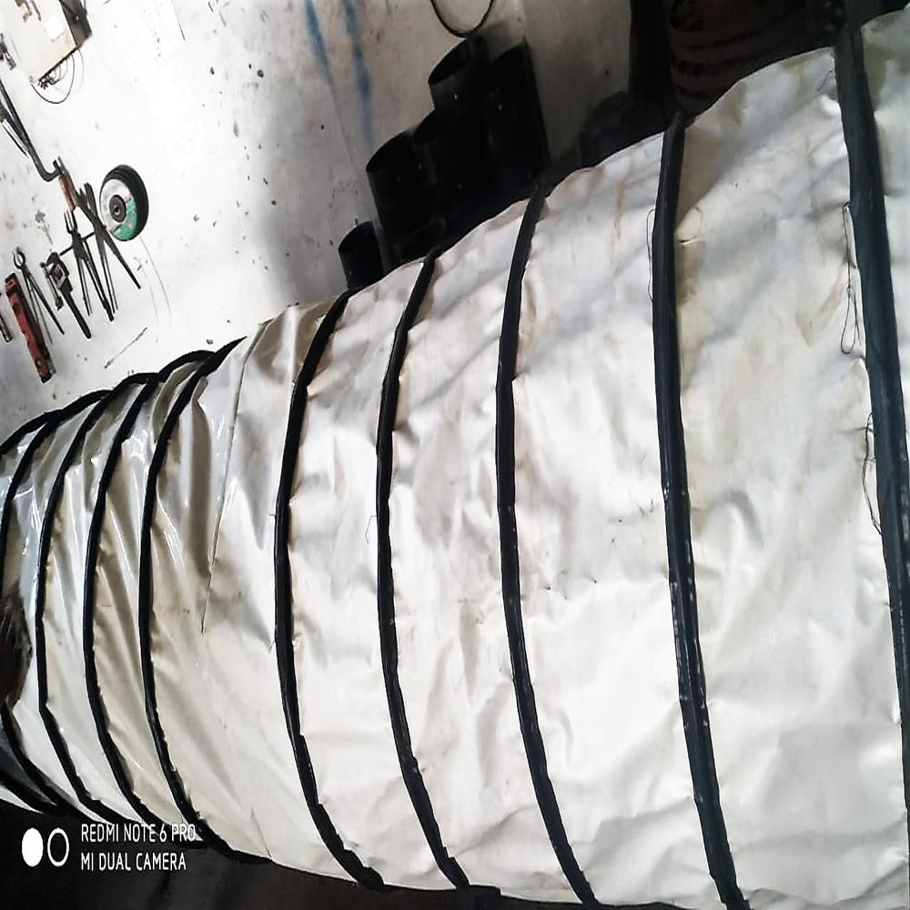 High Temperature Outer Bellow for Telescopic Chutes