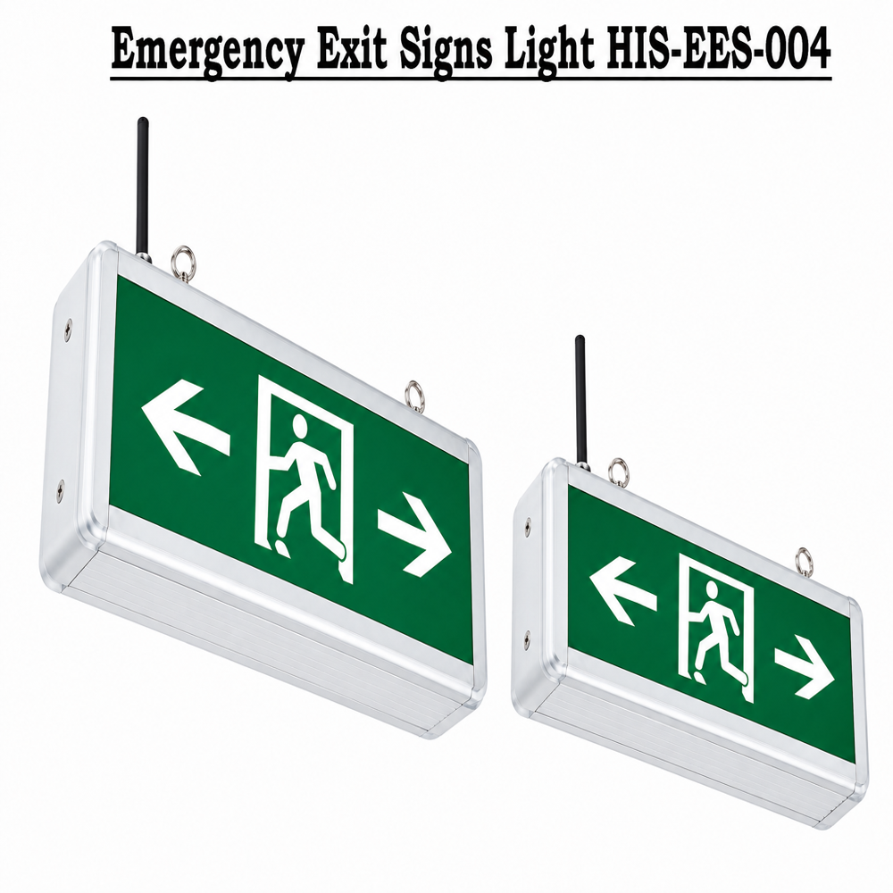 Green Emergency Exit Light (HIS-EES-004)