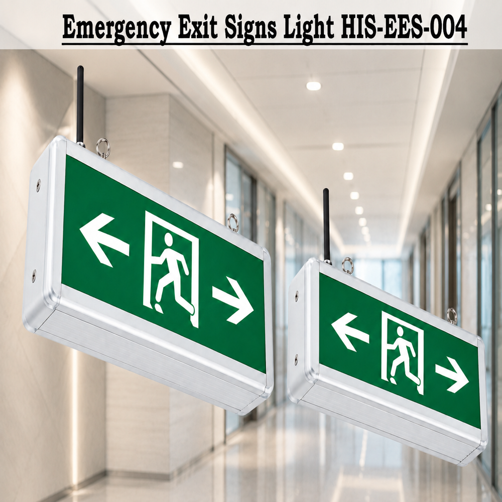 Green Emergency Exit Light (HIS-EES-004)