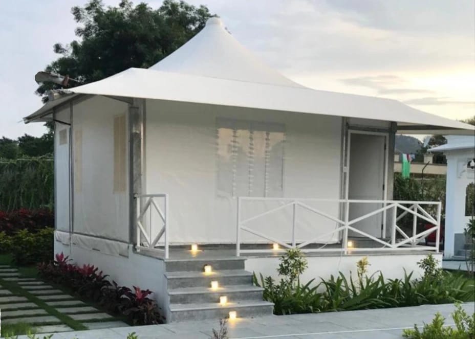 Tensile Ramp Shade