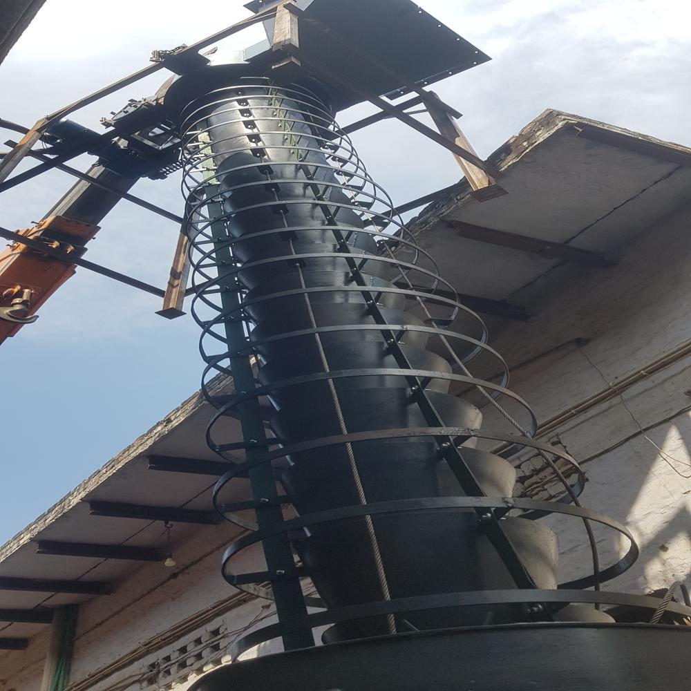 Loading Spout For Bulker - Inlet Size 300nb, 150 Class Ansi Flange, Electric Power Source | Easy To Operate, Rust Proof, Strong, Blue & Yellow, 110-220 Volt, 1 Year Warranty