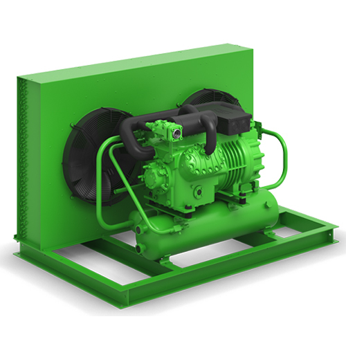 Air-Cooled Condensing Unit - LHS Series With (2 Stage Semi-Hermetic Compressors)