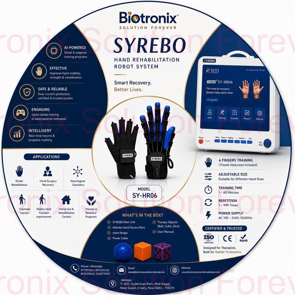 SYREBO C12 Hand Rehabilitation & Training System
