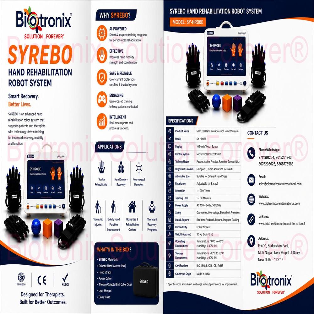 SYREBO C12 Hand Rehabilitation & Training System