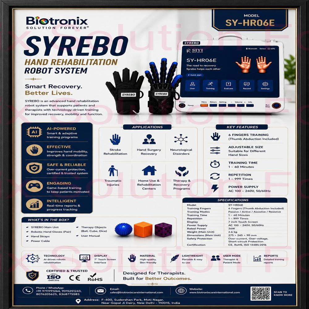 SYREBO C12 Hand Rehabilitation & Training System