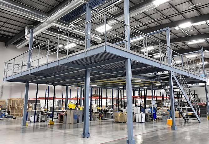 Industrial Steel Mezzanine Floor