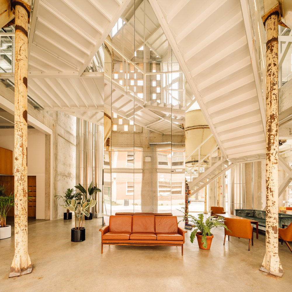 Modern Architectural Interior Mezzanine Space