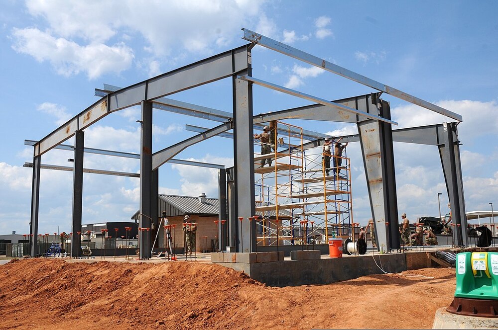 Pre Engineered Building Steel Frame Construction