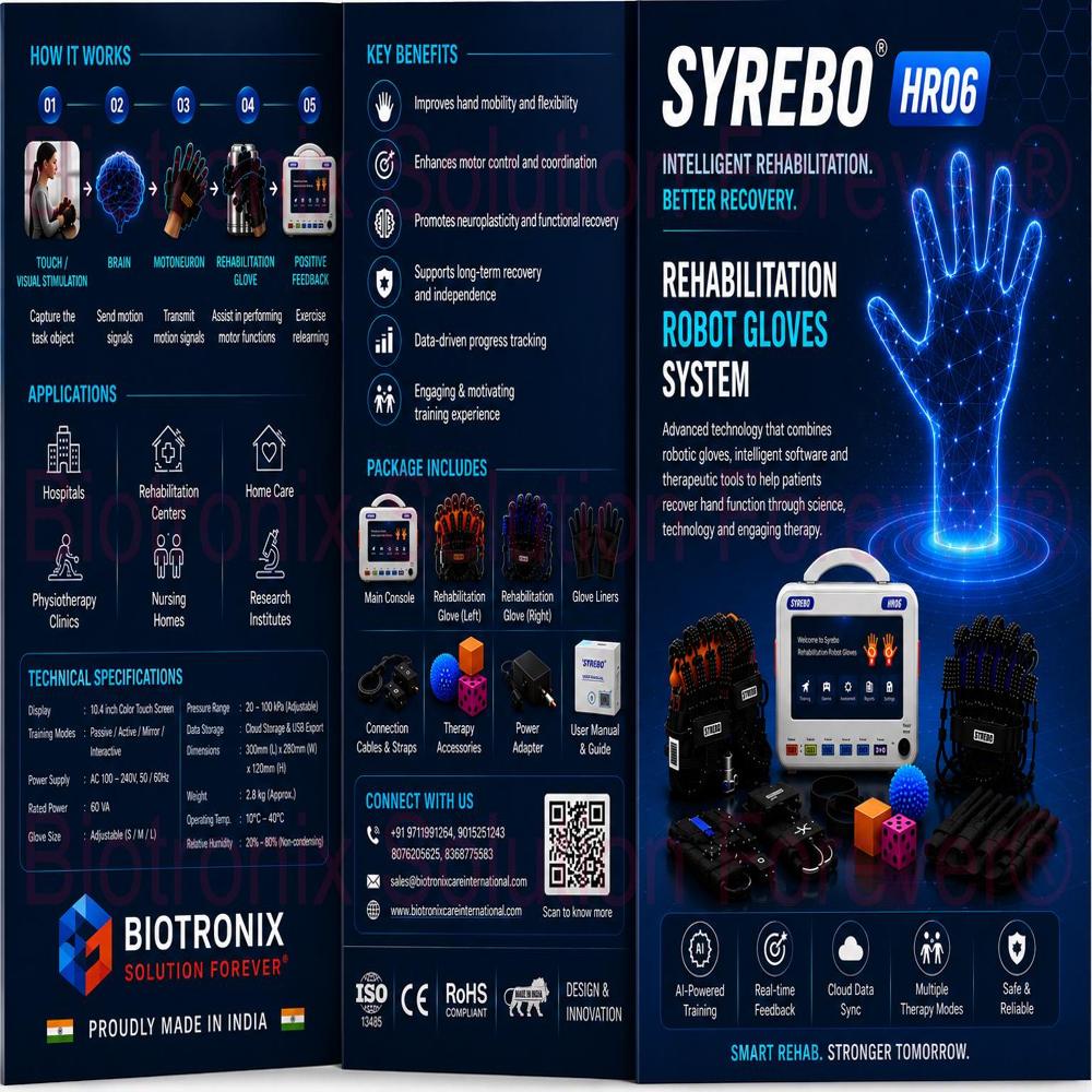 SYREBO C12 Robotic Finger Movement Therapy Device