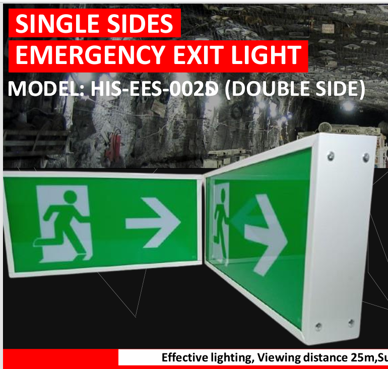 Single Side Led Emergency Exit Light ( HIS-EES-002D)