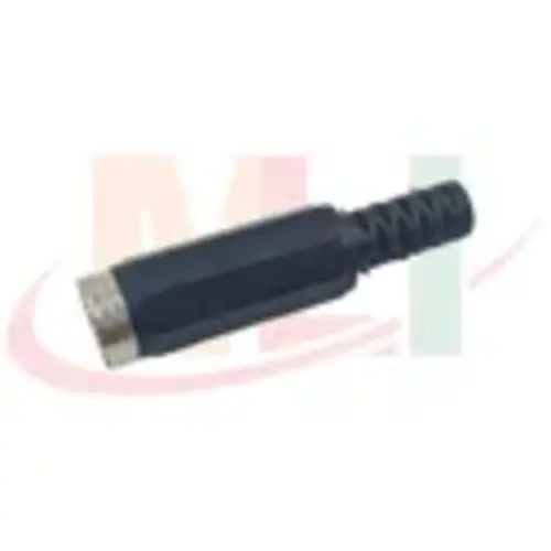 DC Power Supply Female Plug Metal Socket with Plastic cover