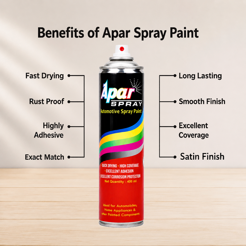 Apar Spray Paint RAL 7032 (Seimens Grey) - 400 ml