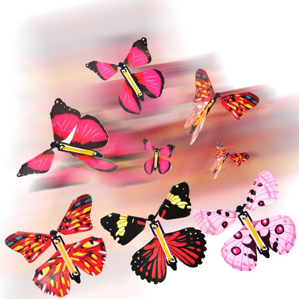 10 Packs Magic Flying Butterfly