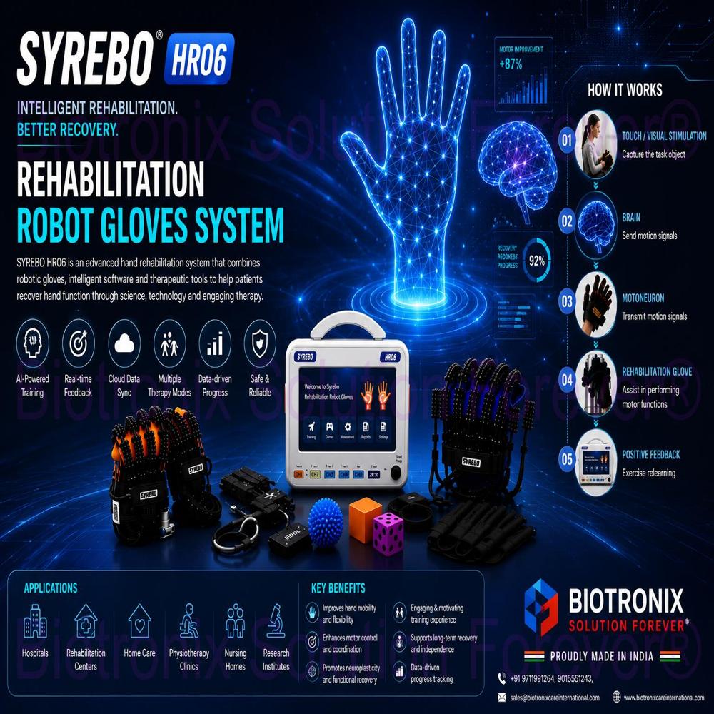 SYREBO C12 Robotic Hand Therapy & Recovery System