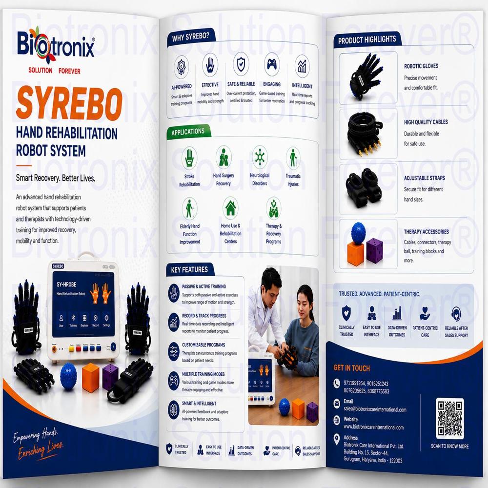 SYREBO C12 Precision Finger Movement Rehabilitation Device