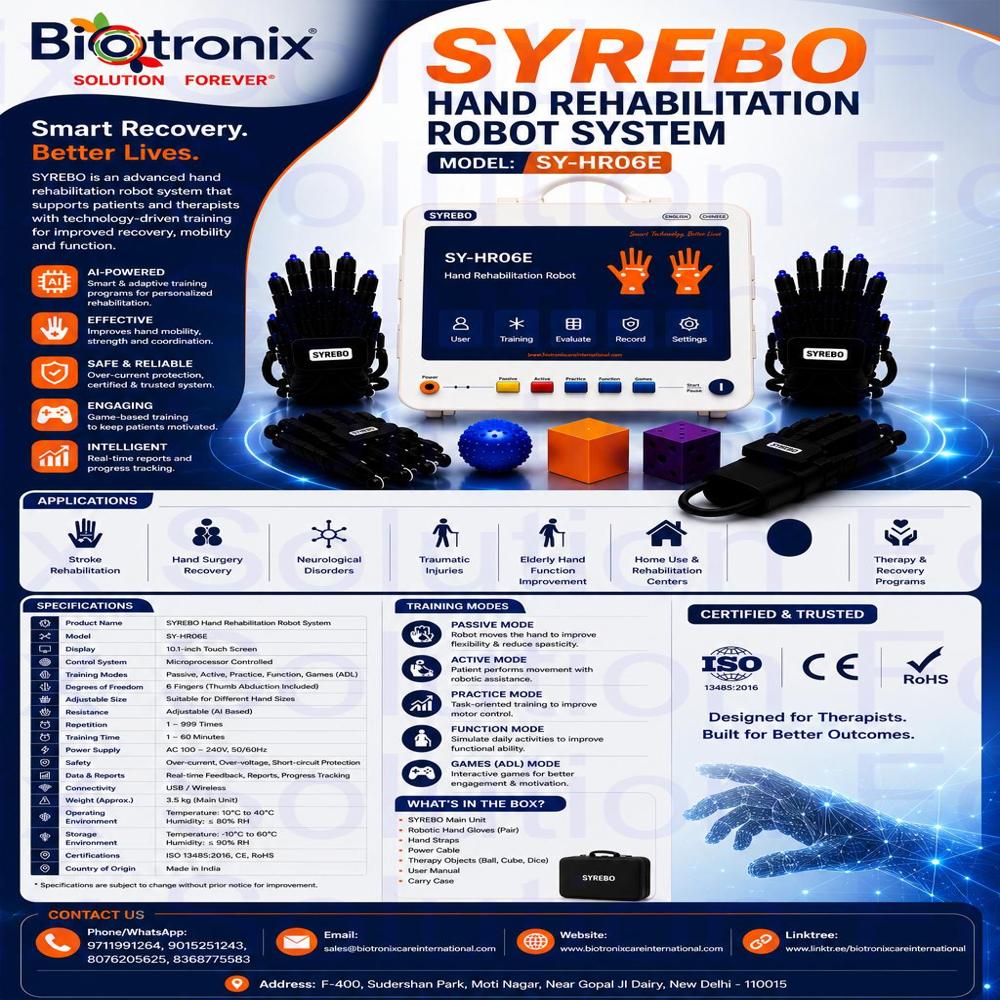 SYREBO C12 Smart Hand Motor Training System