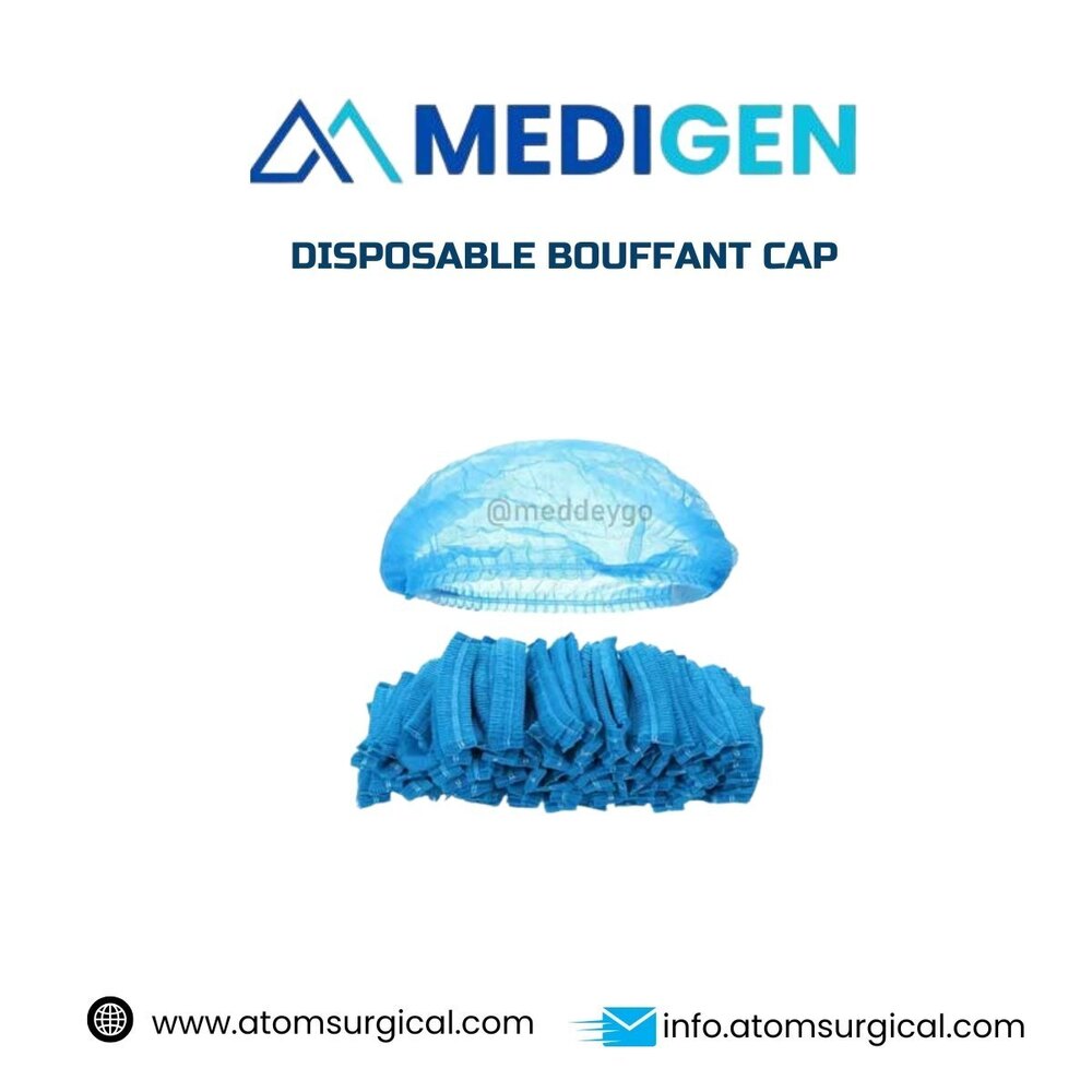 Straight Bouffant Cap