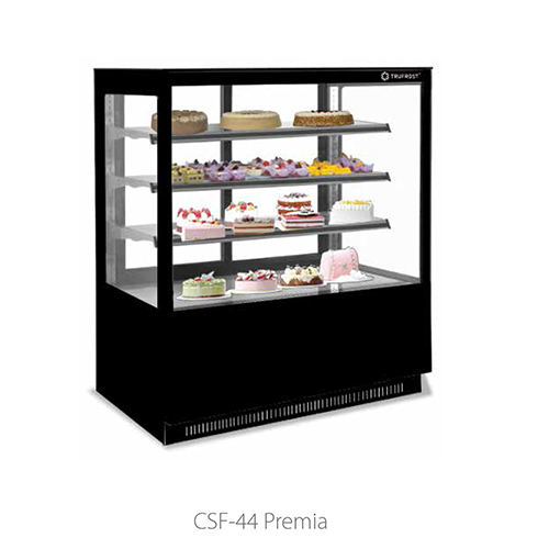 CSF44 Premia Series Flat Glass Showcase