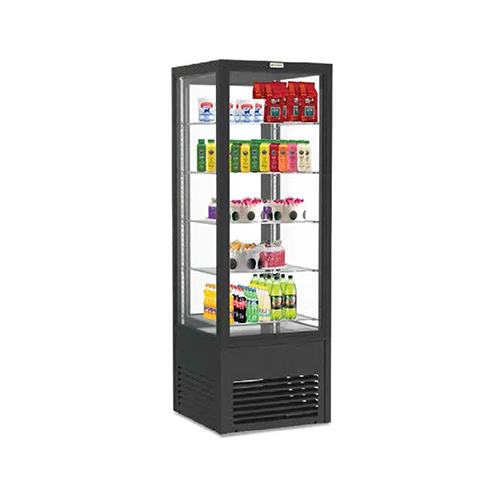 Crystal Tower Premia Series Flat Glass Showcase