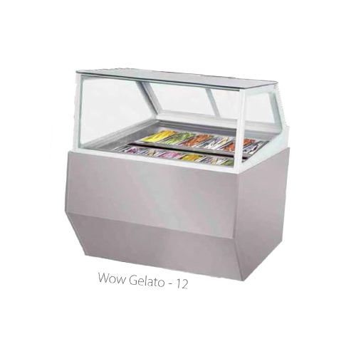 Wow Gelato 12 Premia Ice Cream And Gelato Scooping Display