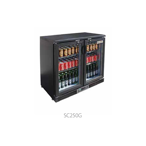 SC250G Hinged Door Back Bar Cooler