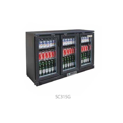 SC315G Hinged Door Back Bar Cooler
