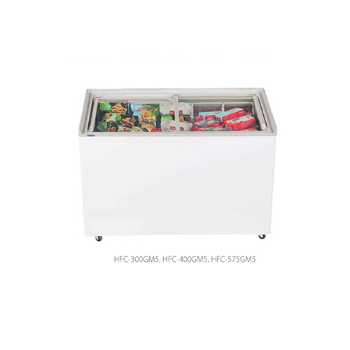 HFC300GM5 SS Top Loaded Chest Freezer