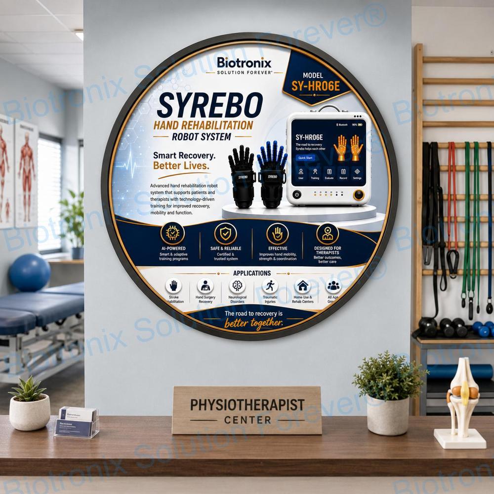 SYREBO C12 Robotic Glove for Finger Rehabilitation