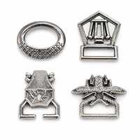 Zinc Alloy Decorative Metal Shoe Buckle
