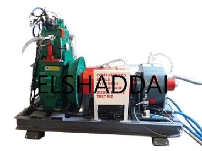 COMPUTERIZED VCR DIESEL ENGINE TEST RIG