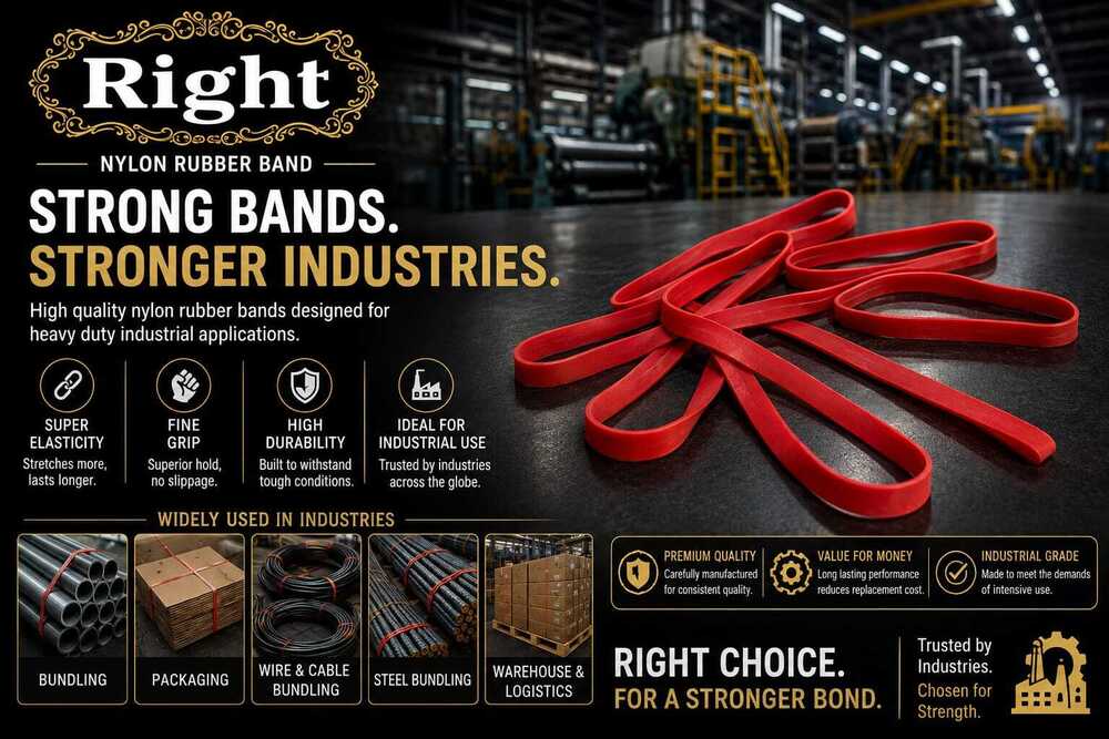 High Quality Nylon Rubber Band