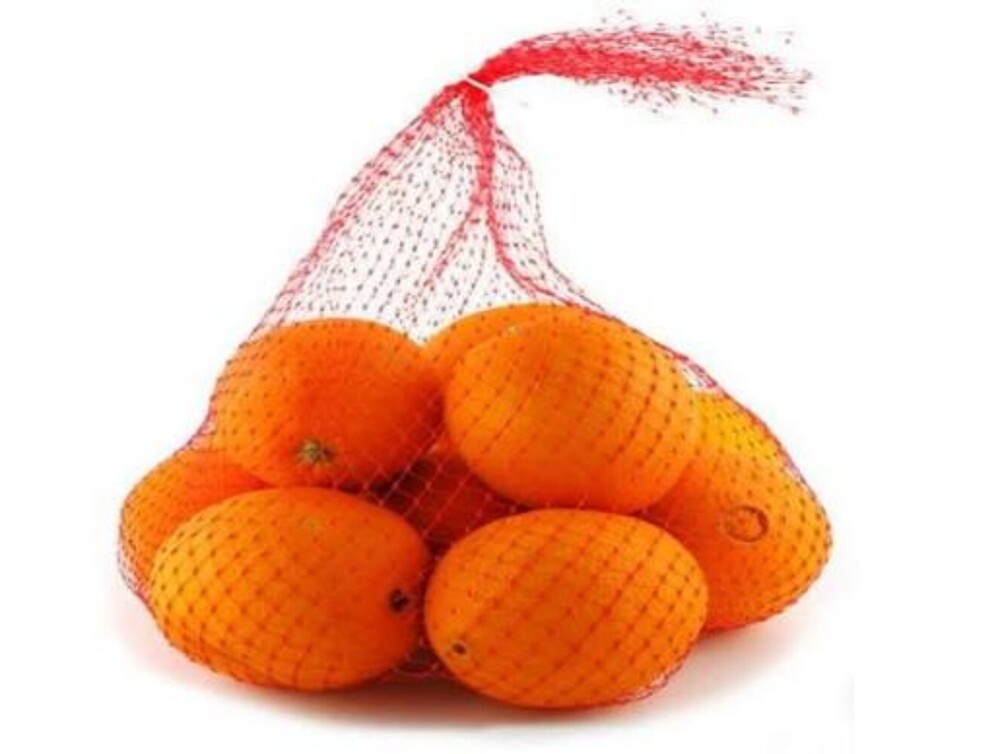 Plastic Net Bag - Plastic, 50 Meter, Red | Durable, Foldable, Washable, Portable, Versatile For Storing Fruits, Vegetables, And More